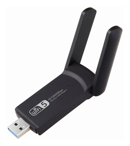 Antena Adaptador Wifi Usb 3 Dual Band 2.4 Y 5 Ghz High Speed