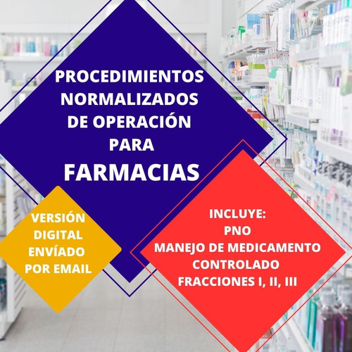 29 Pno Para Farmacia, Incluye Pno Para Manejo De Controlados