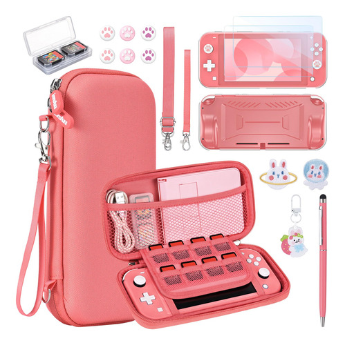 Innoaura Switch Lite Case 17 In 1 Switch Lite Accessories B.