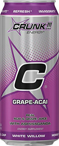 Energético Crunk! Uva-açaí 16oz 12 Uni.