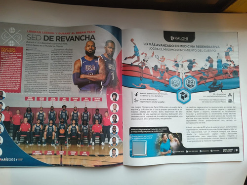 Revista Especial De Los Juegos Olimpicos Paris 2024