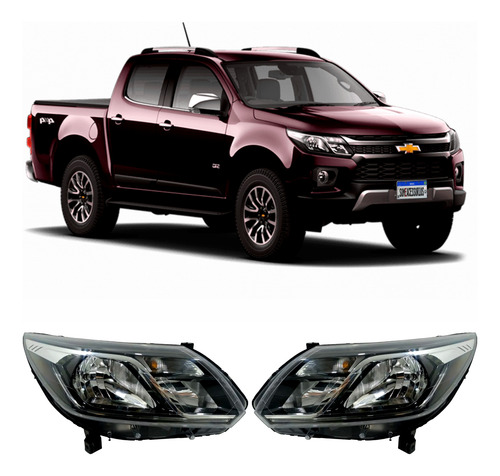 Par Farol Principal Gm S10 Modelo Colorado Vo6