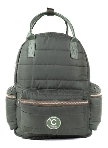 Mochila Urbana Maternal Termica Impermeable Celsius Dubai Color Verde