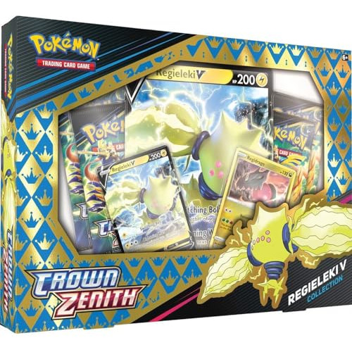 Pokémon Tcg: Caja Sas 12.5 Crown Zenith Regieleki V