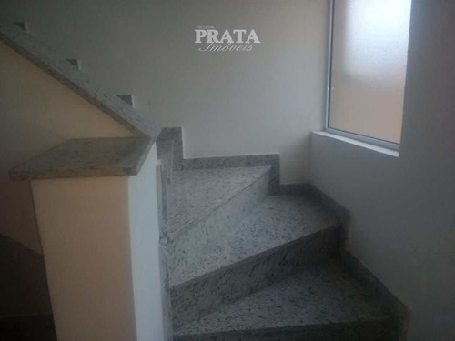 Imagem 7 de 24 de São Vicente Jardim Guassu Sobrado Novo 2 Dormitórios 1 Vg Fech - V397717