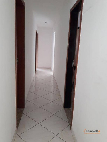 Imagem 8 de 24 de Linda Casa Linear Com 3 Quartos - Taquara. - Ca0094