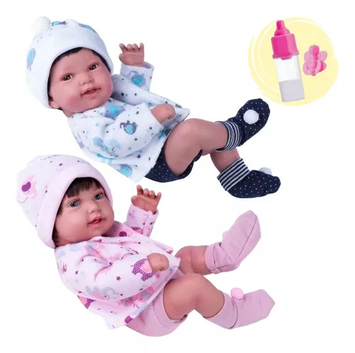 Boneca Bebe Reborn Realista Menino Menina + Brinde Promoçao