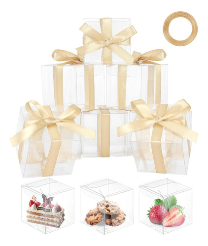 60pz Cajitas Cajas Para Mesa De Dulces Carton Boda Dulceros