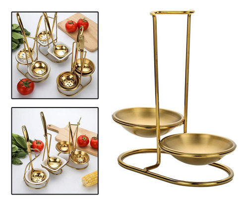 Compatible Soporte Para Cuchara, Soporte Vertical Oro