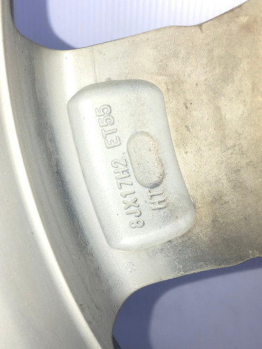 Rin 17 Original Ford Ranger 2021, 2022, 2023, 2024, 2025 Powder Coating Silver (Usado)