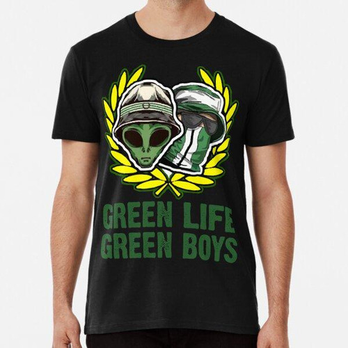 Remera Casablanca, Ultras Green Boys, Green Life Green Boys 