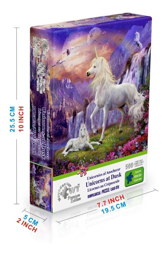 Rc. Premium Edition 500 Pzs, Unicornios En El Valle