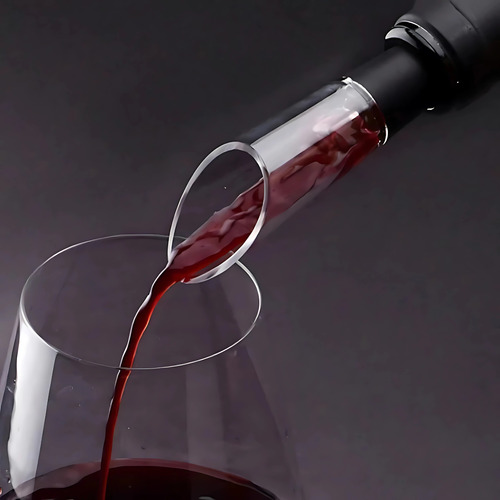 Abridor De Vino, Saca Corchos Aguja De Acero Inoxidable Bom Negro
