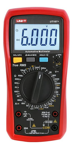Uni-t Ut107+multímetro De Automóvil Multímetro De Alta Preci