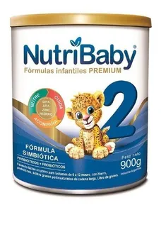 Nutribaby Premium 2 Polvo 6 A 12 Meses Lata Con 900 G Sabor N/A