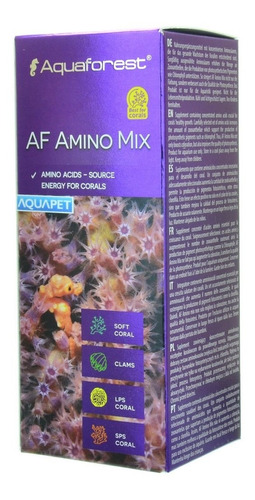 Suplemento Para Corais Af Amino Mix 50ml Aquaforest