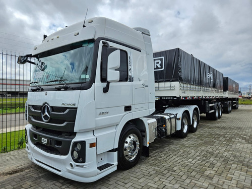 Mb Actros 2651 6x4 C/ Retarder Ano 19 + Rodotrem Graneleiro