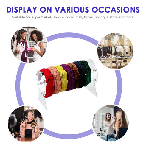 Estante De Exhibición De Diademas, Tienda Boutique, Diademas