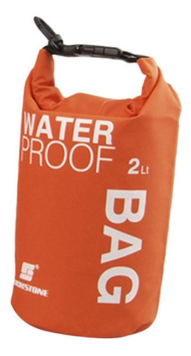 Bolsa Seca Impermeable Naranja 2l