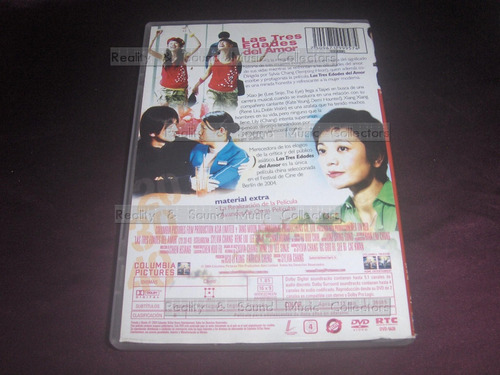 Las Tres Edades Del Amor Pelicula Dvd Sylvia Chang Rene Liu (Usado)