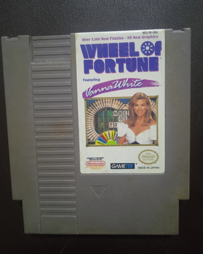 Wheel Of Fortune - Nintendo Nes 