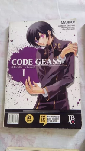 Coleção: Code Geass - A Rebelião de Lelouch (08 volumes)