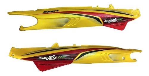 comprar Juego Cachas Bajo Asiento Zanella Sexy 110 Amarillo