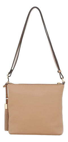 Bolsa Feminina Smartbag Casual Transversal Floater Camel