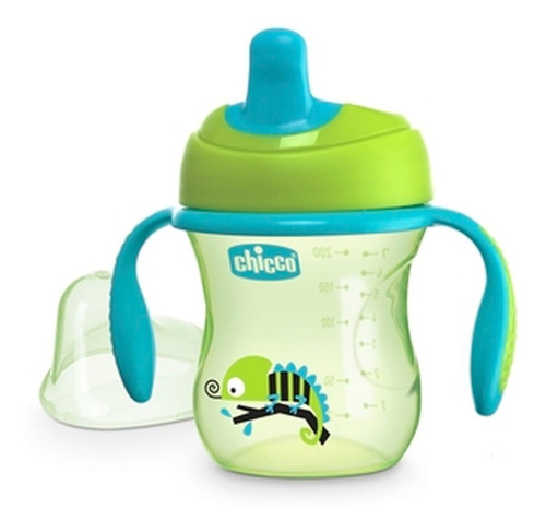 Imagen 2 de 10 de Vaso Con Asas Bebe 200ml Training Cup 6m+ Chicco Distrimica