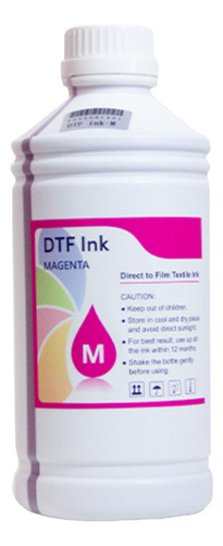 Tinta Dtf Garrafa De 1 Litro, Cabeça Epson Escolha A Cor!!! Magenta