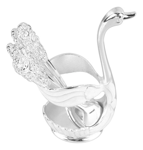 Portacucharas Tipo Cisne Para Café, Elegante, De Aleación, P