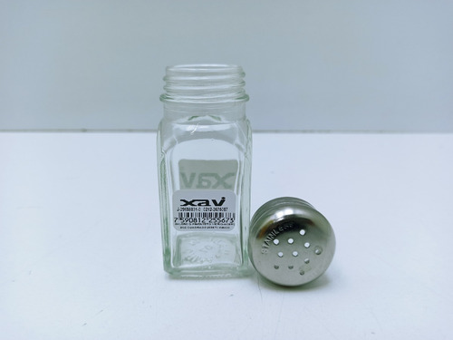 Imagen 4 de 4 de Salero Pimentero Vidrio Dispensador 2oz Winco M. 8393 Xavi