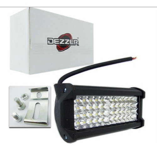 Neblinero Led 48 Led Rectangular, Luz Blanca