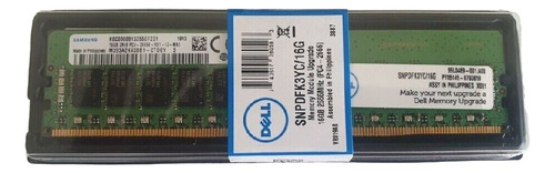 Memória para Sevidores Dell 16GB PC4-2666 Rdimm SNPDFK3YC/16G