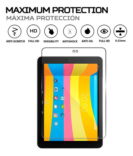 Protector Mica Pantalla Para Cube Talk 9x