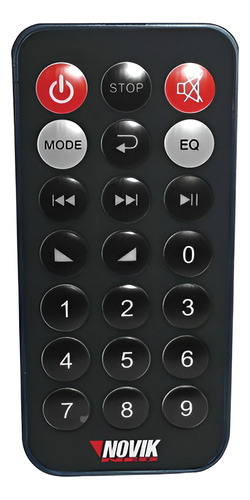 Cabeçote Novik Nvk6400bt Bluetooth Mesa De Som 800w