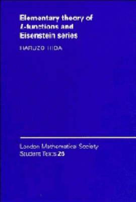 Libro Elementary Theory Of L-functions And Eisenstein Ser...