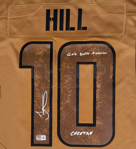 Jersey Firmado Tyreek Hill Dolphins Nike Salute To Service