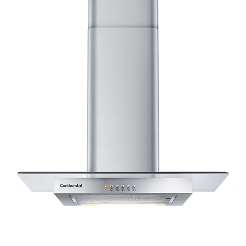 Coifa De Parede 60cm Inox Vidro Cc6vx Continental