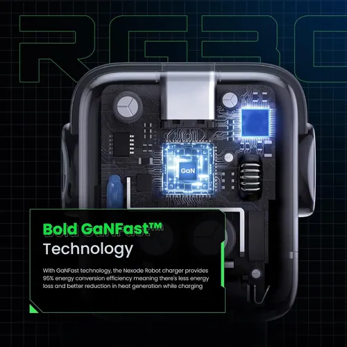 Cargador Ugreen Robot Negro 30w 1 Usb-c (15550)