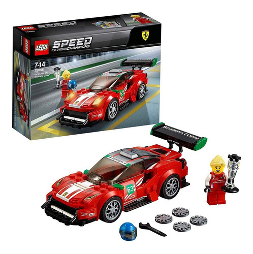 Lego Speed Champions 75886 Ferrari 488 Gt3 Scuderia Corsa
