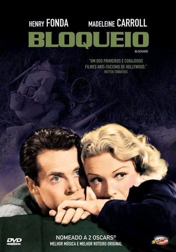 Bloqueio - Dvd - Madeleine Carroll  Henry Fonda  Fred Kohler