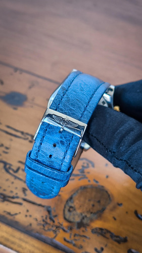 Breitling Chronomat Automatic Azul Prateado Azul (Usado)