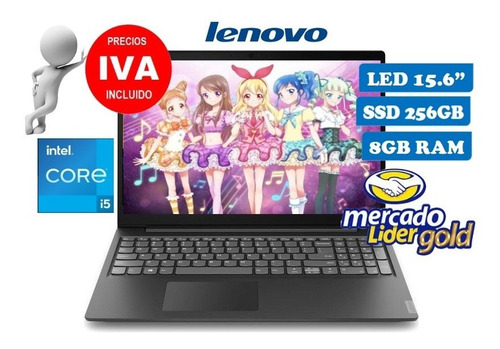 Imagen 4 de 6 de Portatil Lenovo Intel I5-11th Gen Ssd 256gb/ram 8gb/ 14 Iva