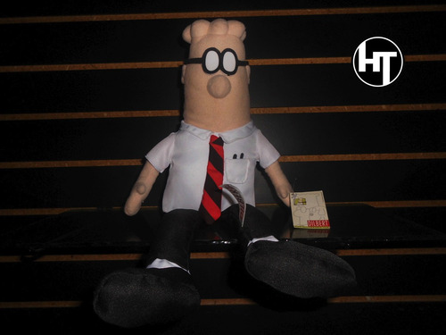 Imagen 1 de 6 de Dilbert, Peluche, Orginal Toy Factory, Nuevo, 15 Pulgadas