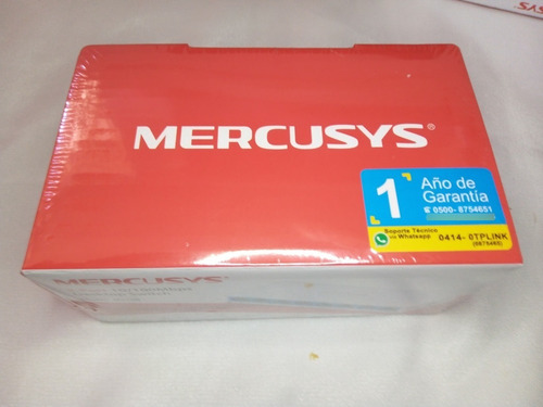 Imagen 3 de 4 de Switch 8 Puertos 10/100 Mbps Mercusys Ms108 Desktop
