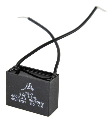 Capacitor Monofasico 3 Uf X 450v Motor Ventilador X 2u Htec