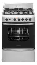 Comprar Cocina A Gas Longvie 19501x 56cm Inox Encendido Una Mano Color Acero inoxidable