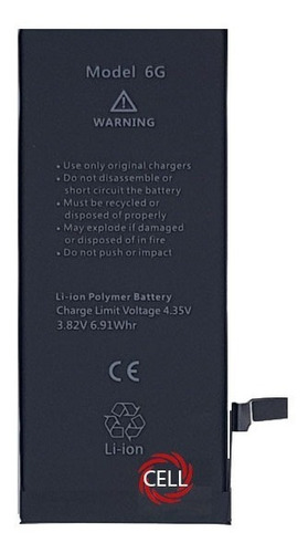 Bateria Compatible Con iPhone 6 + Pegamento