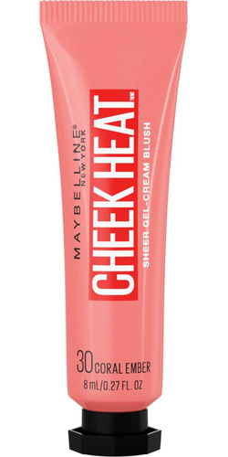 Rubor Maybelline Cheek Heat Coral Ember